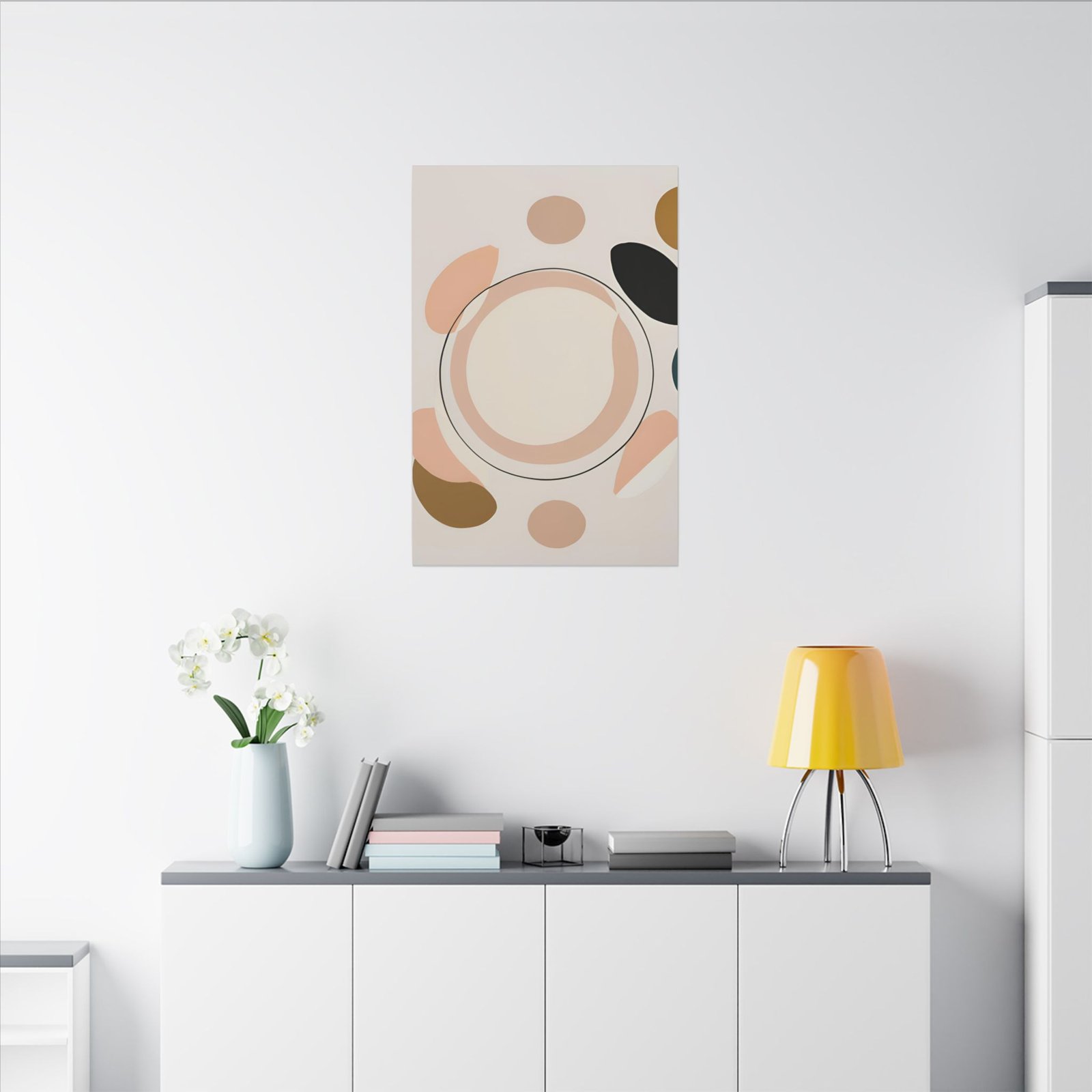 IS_4413 Abstract Art Canvas Print - Modern Home Décor for Minimalist Interiors - Image 14