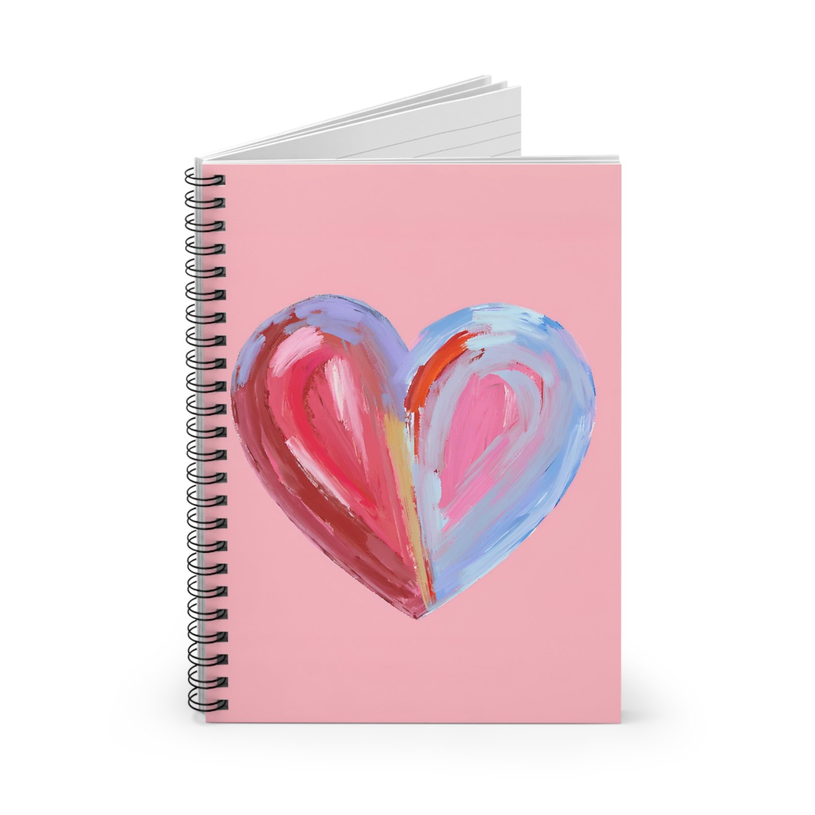 Heart Spiral Notebook - IS_3635