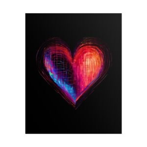 IS_3360 Conceptual Heart Rolled Poster