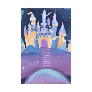 IS_0279 Fantasy Castle Rolled Poster