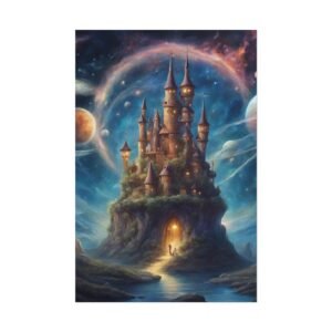 IS_0323 Fantasy Castle Rolled Posters