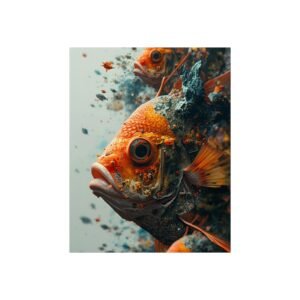 IS_6491 Koi Fish Underwater Fine Art Print