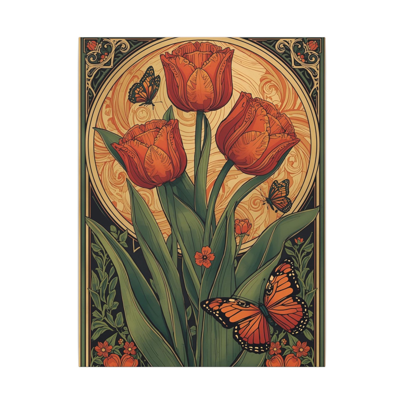 IS_6261 Tulips Canvas - Image 2