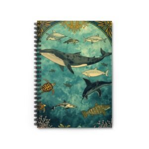IS_6375 Ocean Life Spiral Notebook