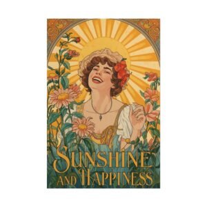 IS_6286 Sunshine and Happiness Rolled Poster