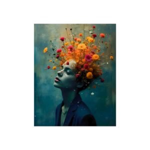 IS_6099 Vibrant Floral Fine Art Print