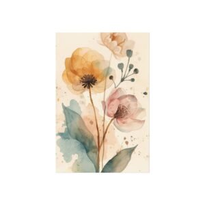 IS_6231 Watercolor Floral Bouquet Fine Art Print