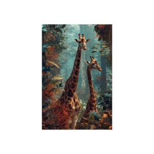 IS_6533 Giraffe Wildlife Fine Art Print