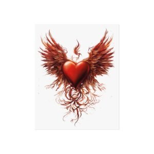 IS_1285 Heart Wings Fine Art Print