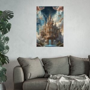 IS_0135 Fantasy Castle Fine Art Poster
