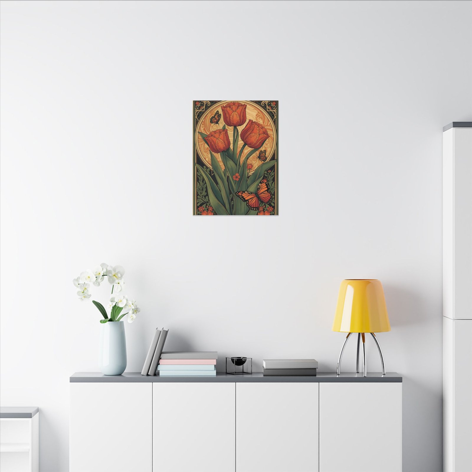 IS_6261 Tulips Canvas - Image 4