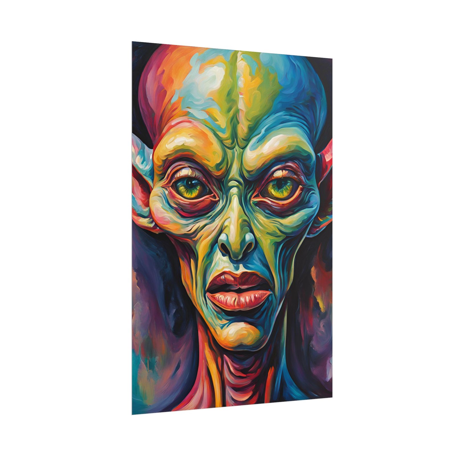 IS_3888 Portrait Alien Rolled Posters - Image 7