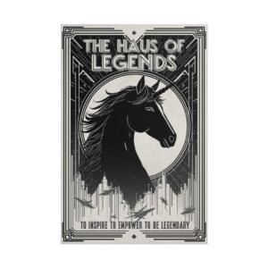 IS_6837 Rolled Poster — The Haus of Legends Unicorn Art Print