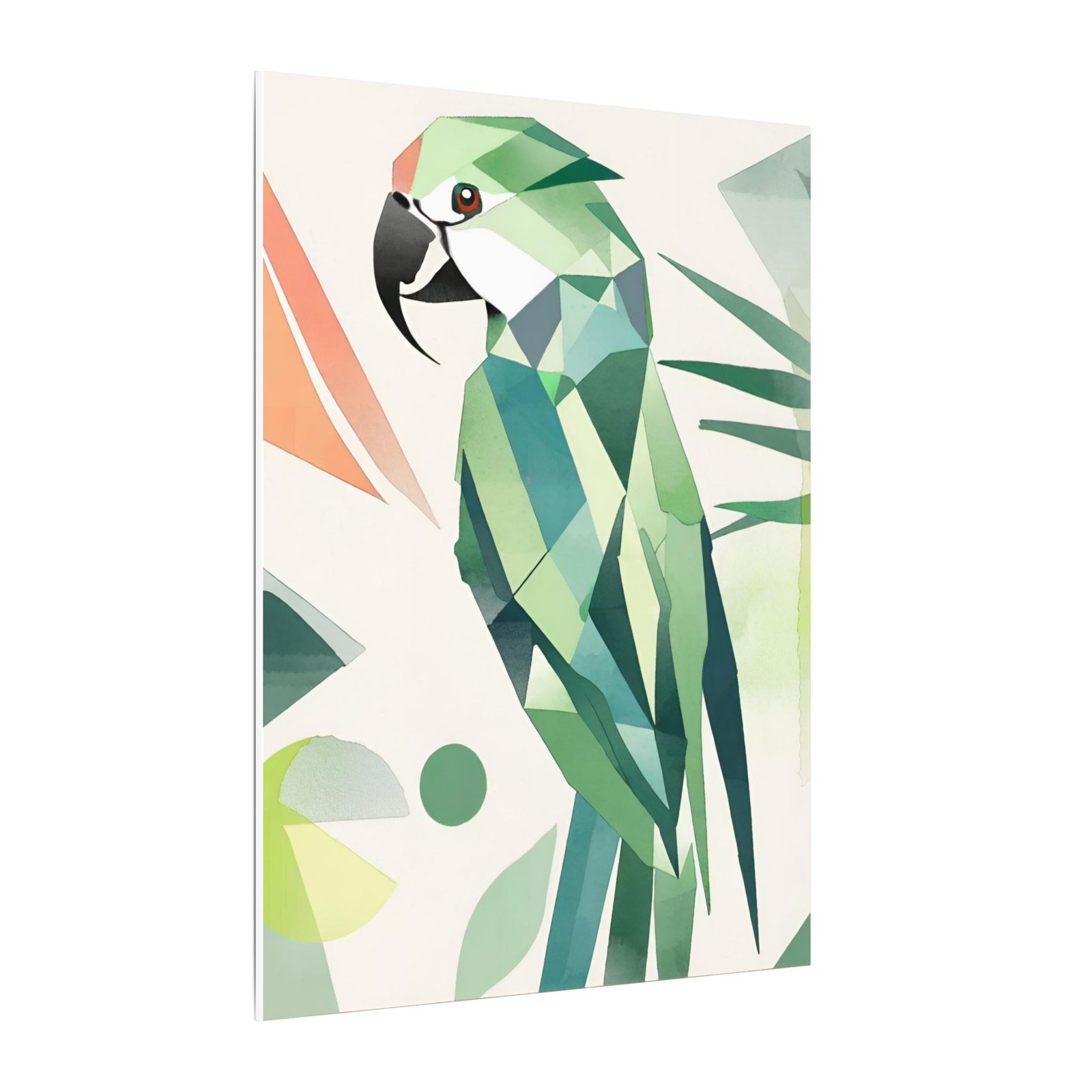 IS_0197 Stylish Parrot Art Canvas - Modern Wall Decor for Nature Lovers - Image 3