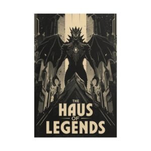 IS_6825 Rolled Poster — The Haus of Legends Vintage Gothic Demon Art Print
