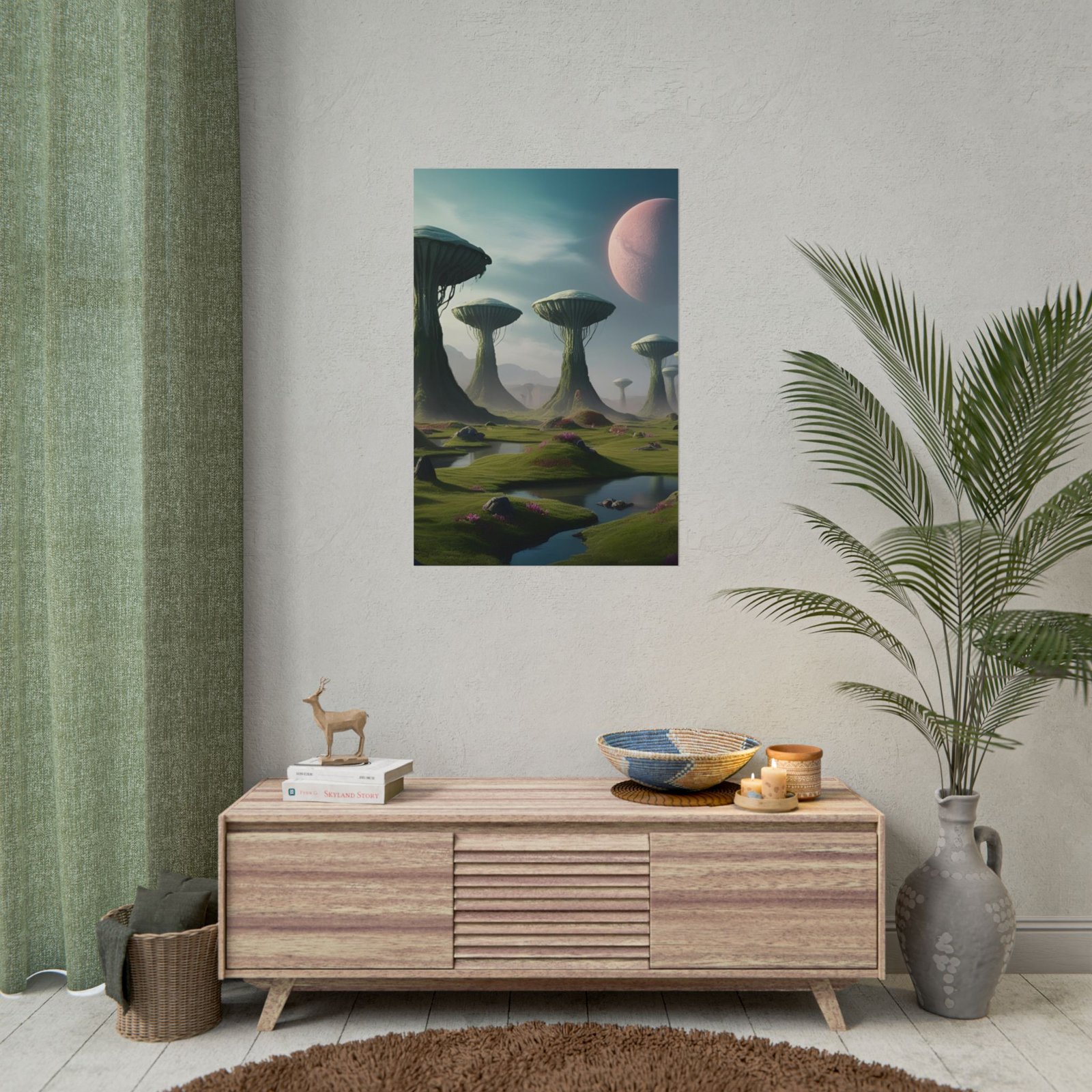 IS_4912 Stunning Landscape Rolled Poster - Image 8