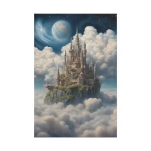 IS_0341 Dreamy Fantasy Castle Rolled Poster