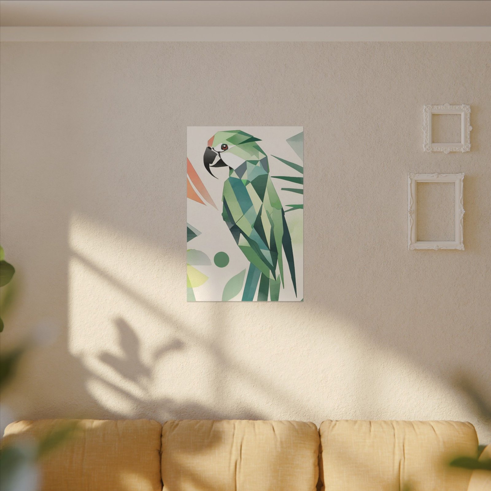 IS_0197 Stylish Parrot Art Canvas - Modern Wall Decor for Nature Lovers - Image 13