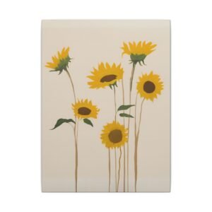 Sunflower Canvas Art Print - Brighten Your Space with Nature's Beauty