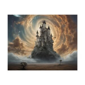 IS_0845 Fantasy Castle Rolled Poster