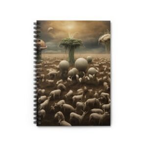 IS_0351 Surreal Pastures Spiral Notebook