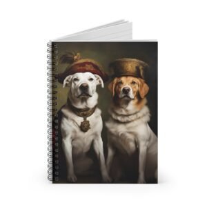 IS_1358  Dog Portrait Spiral Notebook