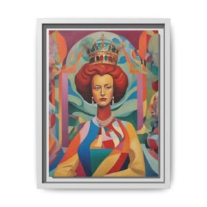 IS_0385 Royal Portrait Matte Canvas FRAMED 9x12"