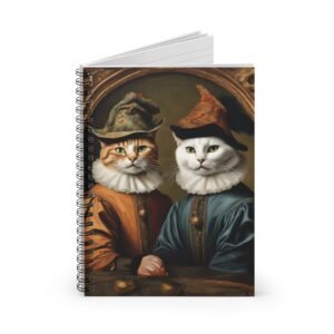 IS_1334 Portrait Cats Spiral Notebook