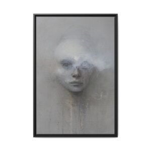 IS_6903 Ethereal Portrait Matte Canvas Print (Framed)