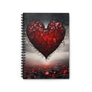 Heart Spiral Notebook - IS_3783