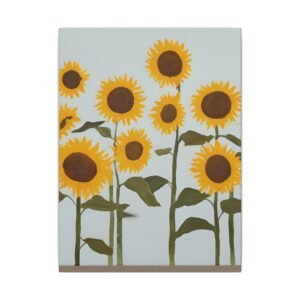 IS_4201 Sunflower Matte Canvas 9x12"