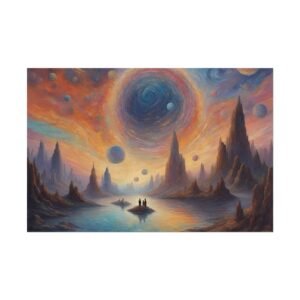 IS_1009 Cosmic Dreamscape Rolled Poster