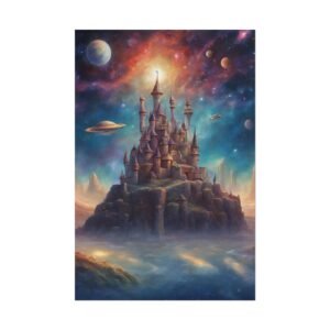 IS_0312 Celestial Castle Rolled Poster