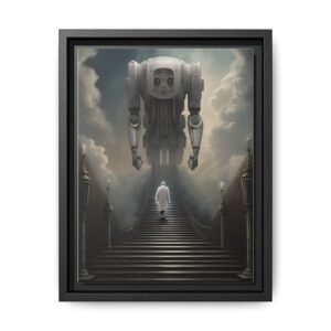 IS_3225  Ascending Matte Canvas FRAMED 9x12"