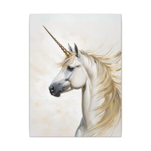 IS_4466 Magical Unicorn Canvas 9x12"