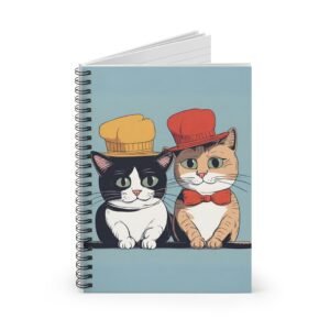 IS_689 Portrait Cats Spiral Notebook