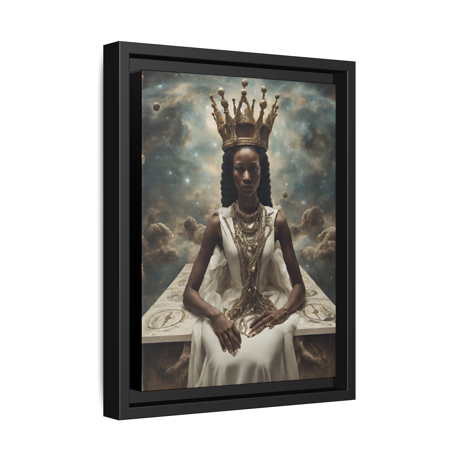 IS_0359 African Queen Matte Canvas FRAMED 9x12" - Image 2