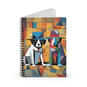 IS_615 Portrait Dogs Spiral Notebook
