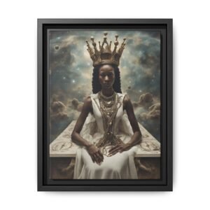 IS_0359  African Queen Matte Canvas FRAMED 9x12"