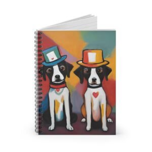 IS_629 Portrait Dogs Spiral Notebook