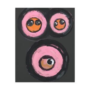 IS_4482 Modern Dots Matte Canvas Print 16x20"