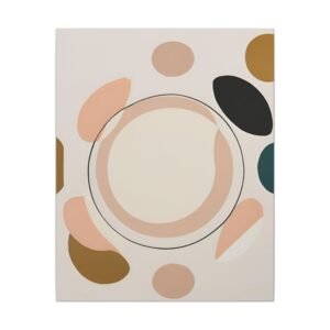 IS_4413 Abstract Modern Matte Canvas 16x20"