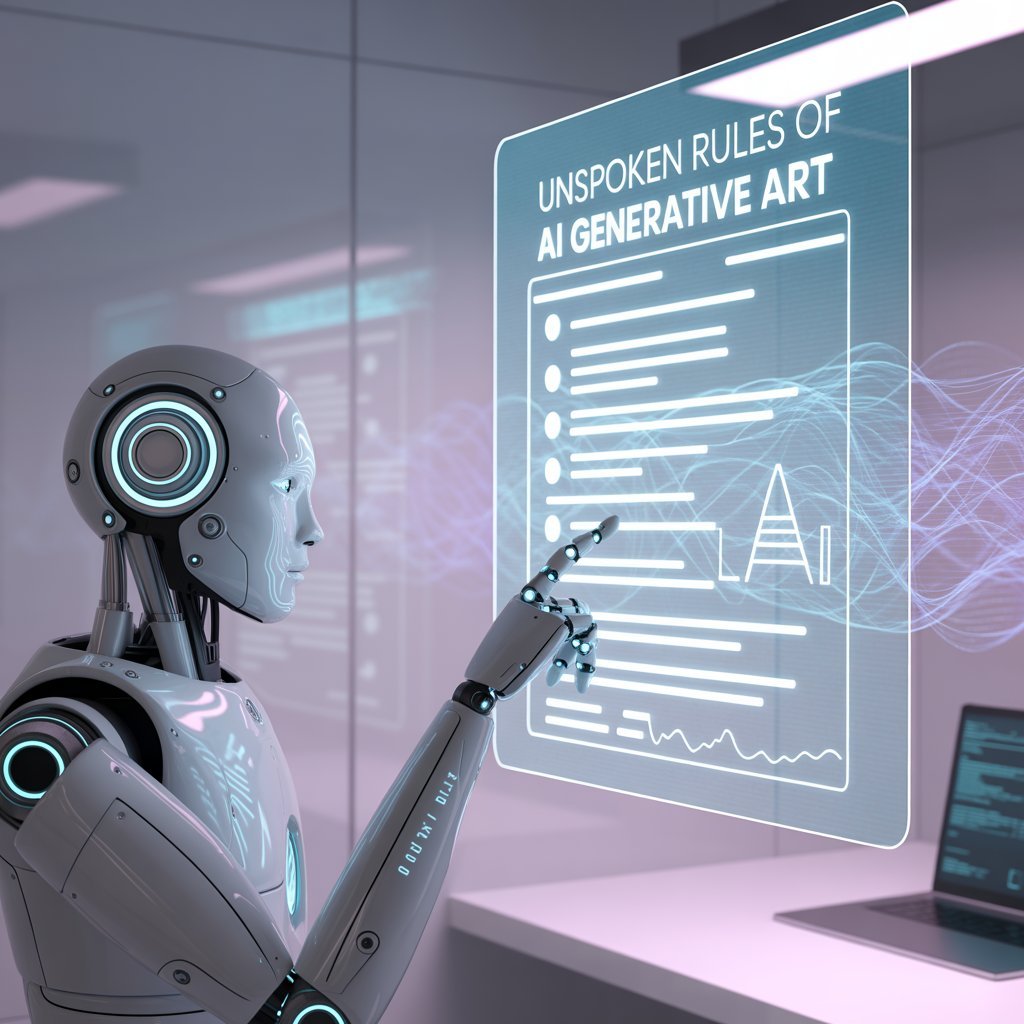 The Unspoken Rules of AI Generative Art