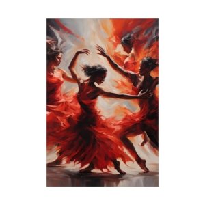 IS_3874 Expressionist Dancers Rolled Posters
