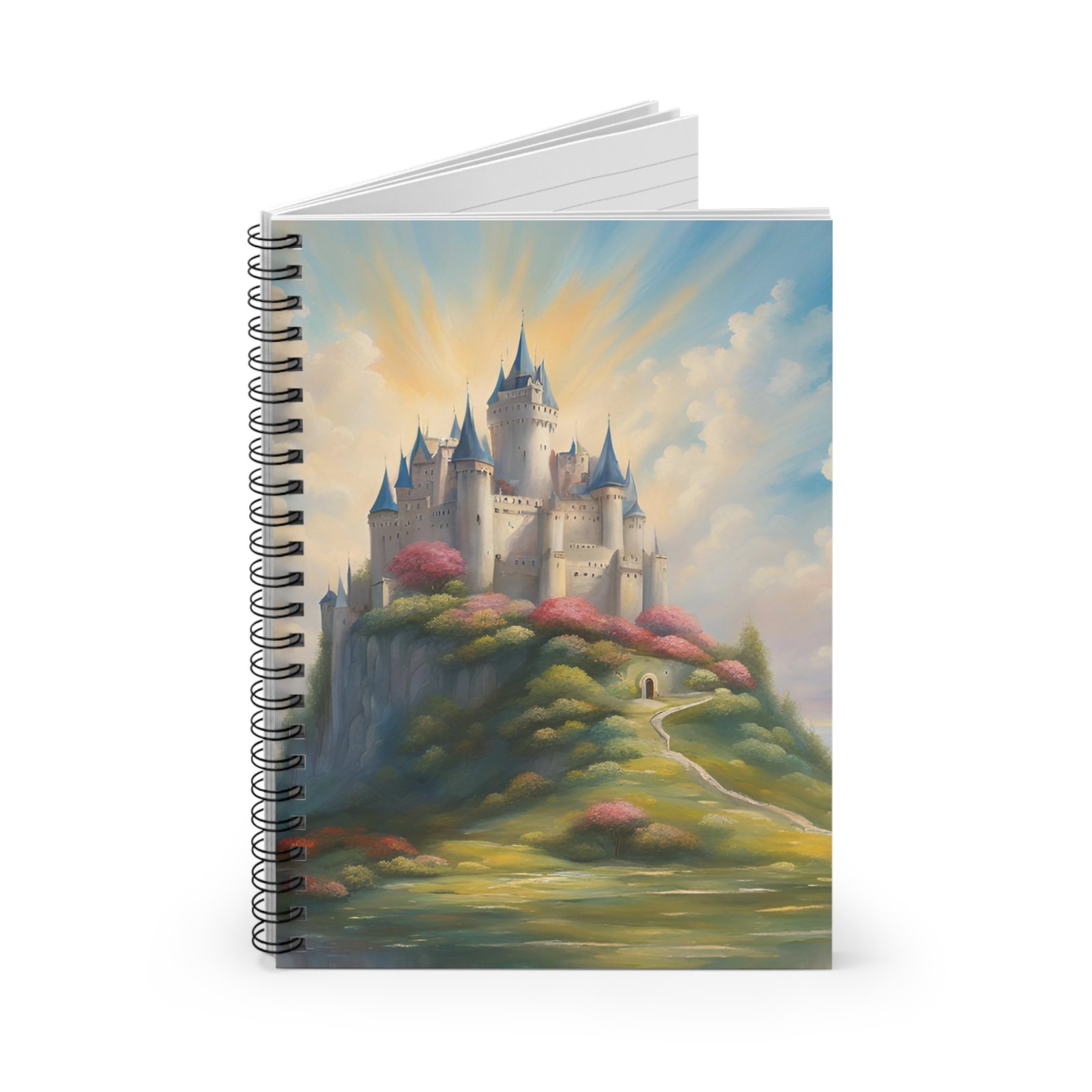 Castle Clouds Spiral Notebook
