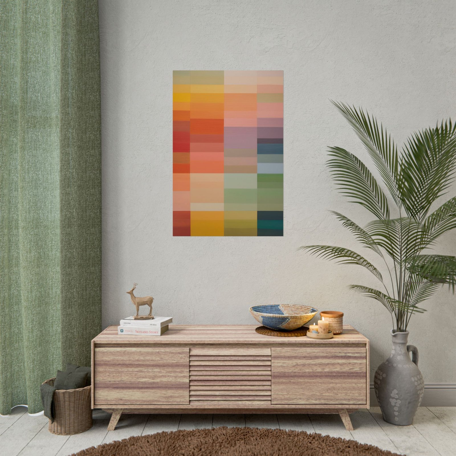 Vibrant Color Palette Rolled Poster - Image 4