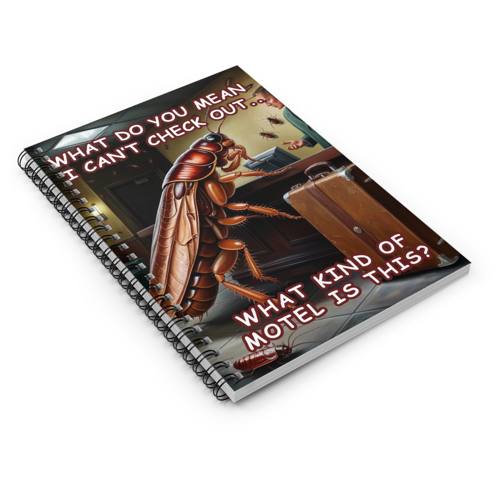 Roach Motel Spiral Notebook - Image 3