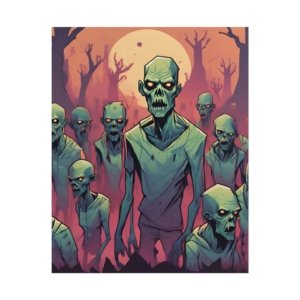 IS_3032 Zombie Rolled Posters