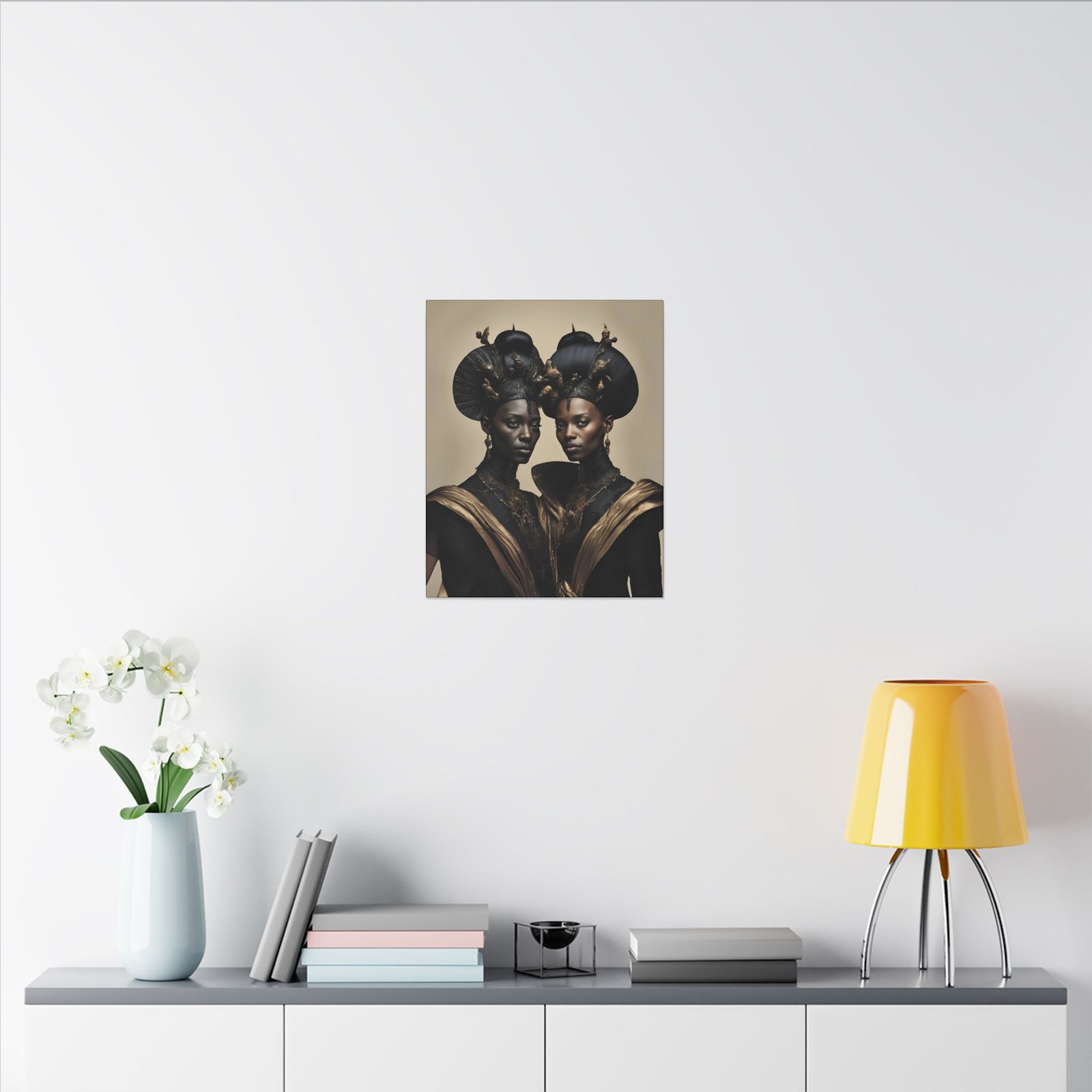 Regal Twin Portrait Matte Canvas 16x20" - Image 4