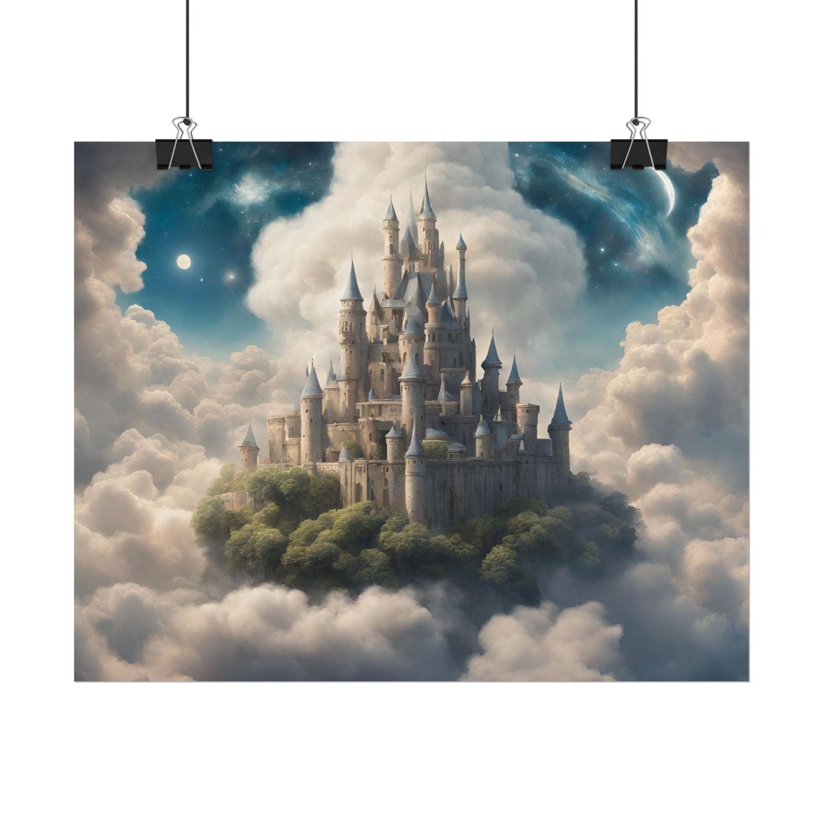 IS_842 Fantasy Castle Rolled Poster - Image 2